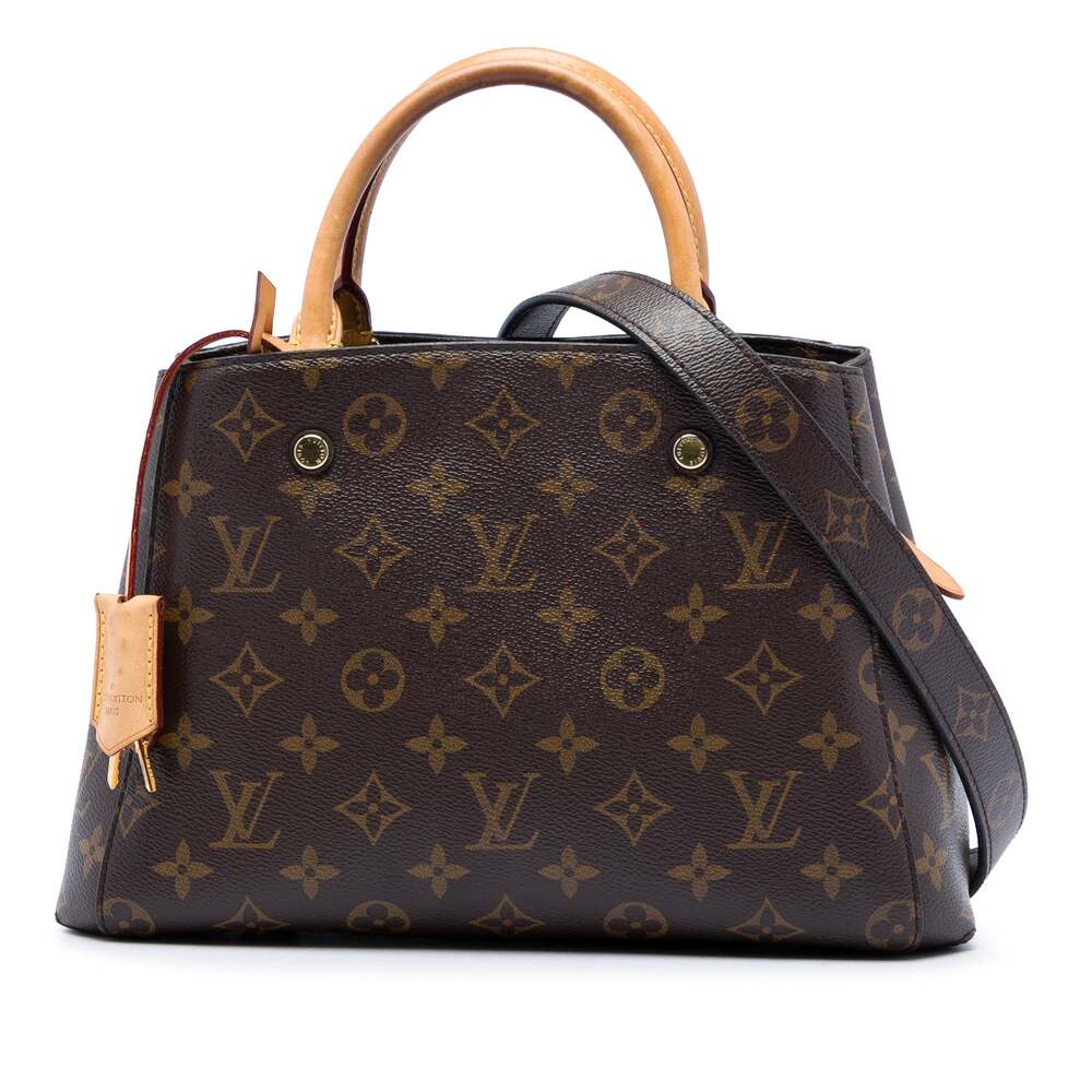 Louis Vuitton Montaigne Handbag Canvas #298216L19B